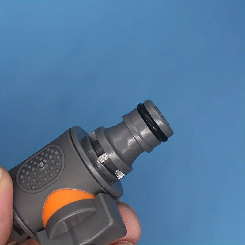 1/2/3Pcs Plastic Garden Hose Quick Connect Valve Set - Universal Thread Ball Valve Switch for Car Wash and Pipe Repair